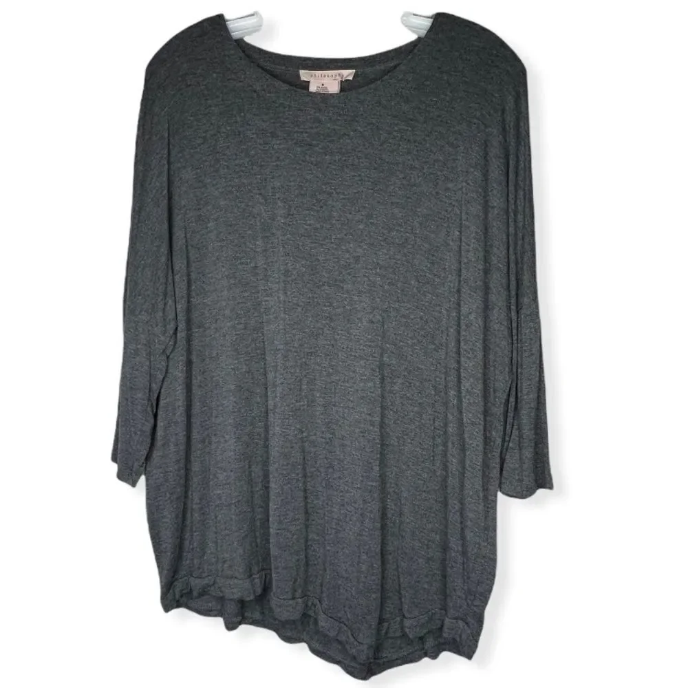 Philosophy Gray Top